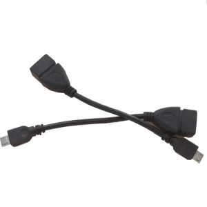 Factory Supply USB OTG Adapter Cable Micro USB to USB Converter Data Charging Cable for Android Phone