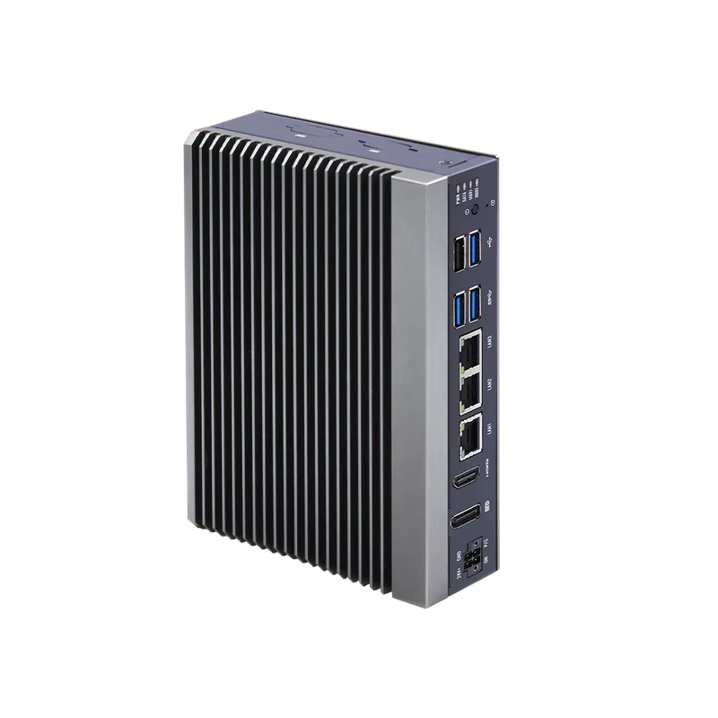 Fanless Compact Industrial Mini PC with Windows 11 and Atom N97 Processor
