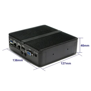 Fanless Design Mini PC Low Power Hardware Industrial Computer All in One Desktop Mini PC