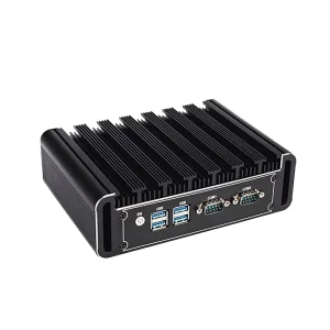 Fanless Desktop Mini PC 4GB Video Memory 2 LAN 2 COM Intel N150 DDR4 for Industrial Use Vending Machines US Plug New Product