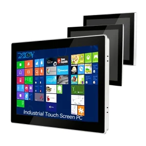 Fanless Embedded Touch Screen Industrial All-in-One Panel PC