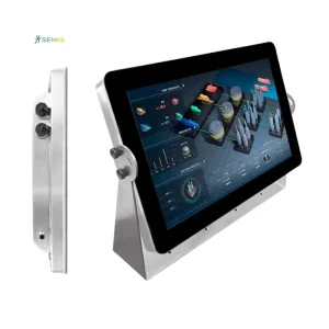 Fanless Industrial All in One Computers Panel Pc Senke HMI Panel 21.5 Inch Industrial Pc Linux