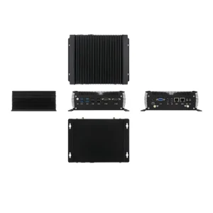 Fanless Industrial Computer Intel Core I5 i7 2xCOM 8xUSB 4K Display Smart Factory Edge PC with VGA Output