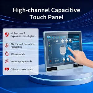 Fanless Industrial Panel PC Intel Core I5 i7 Embedded Rugged Automation with Rich IO Dual LAN COM GPIO Mini OEM