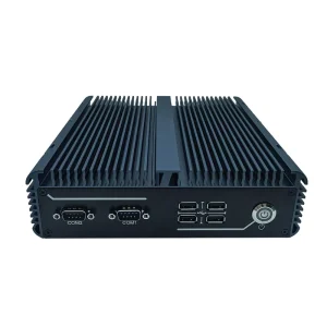 Fanless Mini Desktop PC with I5 6300U Intel Core N100 Dual LAN Port Win 11 Industrial Computer