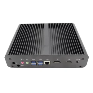 Fanless Mini PC Intel Core i7-8565U Windows 10/Linux