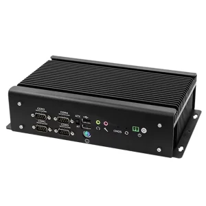 Fanless Rugged Industrial Mini PC I5 I7 Dual Ethernet COM DB9 RS 422 485 Anti Shock Computer Case VGA HD Dual Display