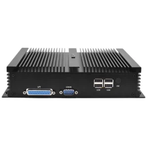 Fanless i7 8550U Industrial Mini PC 2*Gigabit LAN 6 COM 4K Triple Display DDR4 64GB Max Support Win10 11 Linux Embedded Desktop