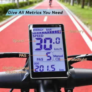 Fatbike V20 Screen for Cycling Matched with Practical Computer Display Accessory
