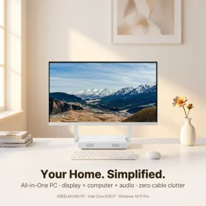 Foldable 24 Inch Touchscreen Portable All-in-One Desktop Computer Intel Core i5/i7 Windows 11 for Business and Home Office