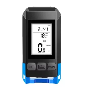 Four-in-One USB Rechargeable Waterproof Bicycle Horn Light Speedometer