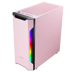 Full Tower ATX PC Case with Aluminum Panel and USB 3.0