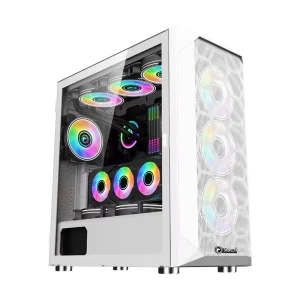 Full Tower PC Casing Tempered Glass E ATX Vertical Custom Logo Computer Case Pc Case