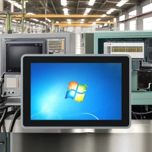 Fully enclosed Fanless Design Dustproof Waterproof HMI Panel Industrial All in One Pc Computer for Automation