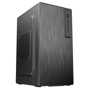 G2 Ligno M-ATX Office Desktop PC Case Black OEM Custom Chassis for Business Gaming
