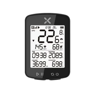 G2 Plus GPS Cycling Computer 2.2” Segment LCD 28 Hours+ Battery Wireless Speedometer BLE ANT+ Tracker Waterproof