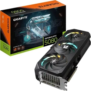 GIGABYTE GeForce RTX 5080 Gaming OC 16GB 256 bit GDDR7 Graphics Card with FAN Cooling System New Desktop Video Card