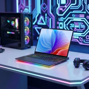 GLT165 16″ Inch 144Hz 16 9 QHD Gaming Laptop Intel Core I5 13500H RTX3050 RGB Backlit UK Plug