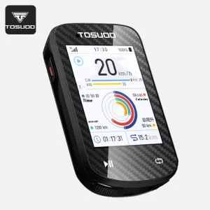 GPS Road Bike Computer with Touch Color Screen and Navigation