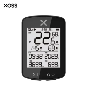GPS Road Mountain Bike Wireless Speed and Distance Counter, English Version
