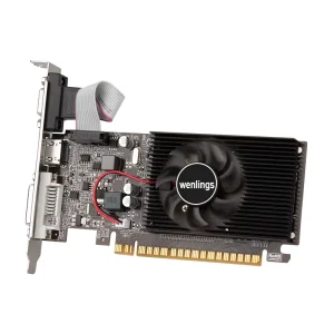 GT610 GDDR3 2GB Graphics Card 64Bit VGA DVI for Office PC Builds & Gaming Factory Direct