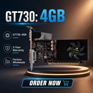 GT730 4GB DDR3 128Bit Gaming Graphics Card for Desktop Computer