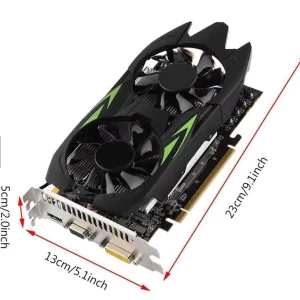 GTX 1050 Ti 4GB DDR5 Fan Desktop Graphics Card for High-Definition Gaming