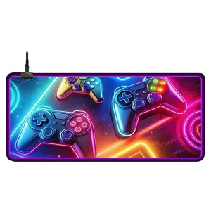 Gamepad Pattern Mouse Pad Large Gaming Mousepad Gamer Keyboard Pads Office Laptop Desk Mats Non Slip Rubber Home Table Mat