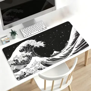Gamer Computer Accessories Custom Anime Mouse Pad Keyboard Gaming Mouse Pad XXL Play Mat Black Custom Mouse Pads for Office Home