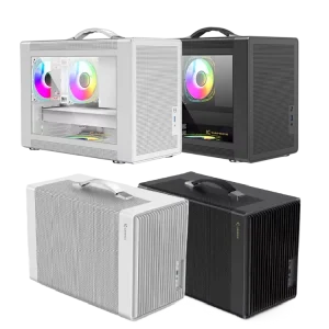 Gamer X OEM MicroATX Mid Tower Gaming Desktop PC Case Steel Side Panel Window USB3.0 HDAUDIO Type C Ports Custom High