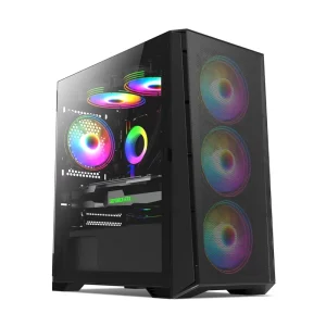 Gaming Computer Case PC Cabinet with VGA Card Slot