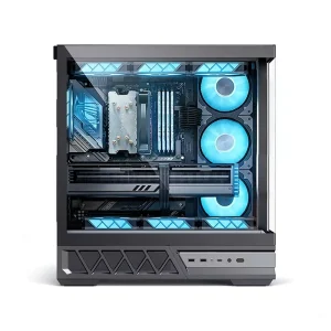 Gaming Desktop PC Case with GTX1650 and 16GB RAM