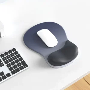 Gaming Ergonomic Wrist Rest Silicone Gel Mouse Pad Anti-Slip Thick Desk Pad