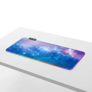 Gaming Esports Mouse Pad RGB LED Large FPS Stitched Edges