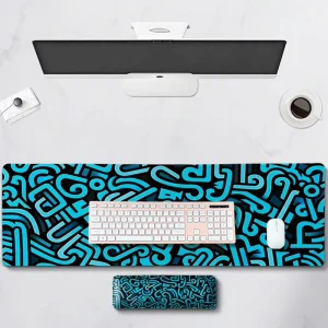 Gaming Memory Foam Rectangular Mouse Pad Keyboard Wrist Rest Ergonomic Pain Relief Office Home Use in Stock