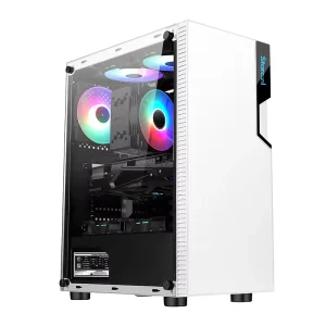 Gaming Mid Tower Tempered Glass PC Case Factory Direct