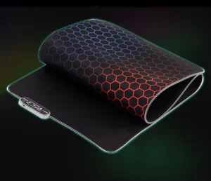 Gaming Mouse Pad Gaming Desk Mat Laptop Mat Smooth Printed Cloth LED RGB Mouse Pad