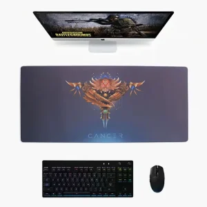 Gaming Mouse Pad Waterproof Desk Mat Leather Mouse Pad Keyboard Pad Home Office