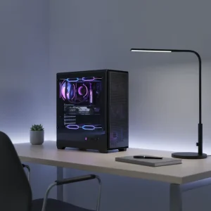Gaming PC Case MicroATX ITX Tower Tempered Glass Side Panel USB 3.0