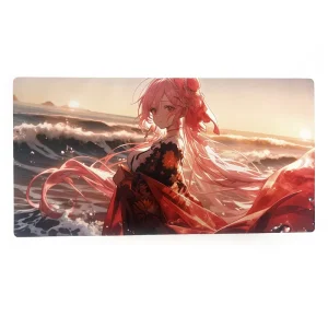 Gaming Sublimation Mouse Pad 90*40*0.3cm Eco-Friendly Cartoon Style Customized Color
