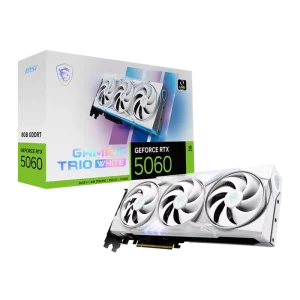 GeForce RTX 5060 8GB Gaming Trio White 128-bit Graphics Card for PC