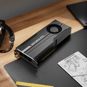 GeForce RTX 5060 Ti 16GB Desktop Graphics Card with PCIe Interface and Fan Cooler