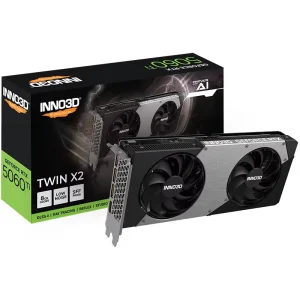 GeForce RTX 5060 Ti 8GB GDDR7 Graphics Card 128 bit 4608 CUDA Dual Fan Desktop Gaming Video Card for PC Support DLSS 4