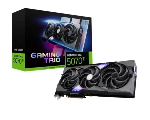 GeForce RTX 5070 Ti 16GB GDDR7 PCIe 5.0 Graphics Card with Triple Fan and 4K Support