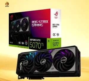 GeForce RTX 5070 Ti OC Edition 16GB DDR Graphics Card PCIe 5.0 DP 2.1 3.2-slot Fans