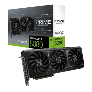 GeForce RTX 5080 16GB GDDR7 OC Gaming Graphics Card Triple Fan for Gaming PC