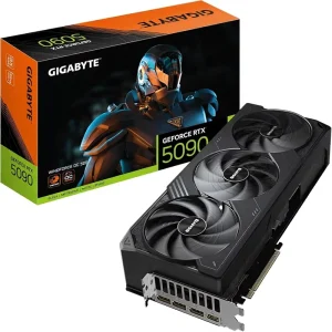 GeForce RTX 5090 WINDFORCE OC 32GB Graphics Card GDDR7 512-Bit PCIe 5.0 2467MHz Core Clock 3xDP 2.1a 1xHDMI 2.1b