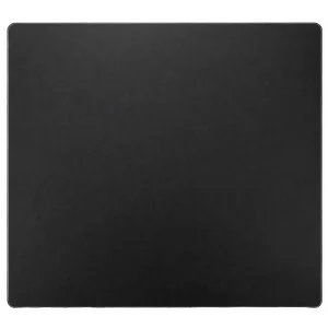 Glass Mouse Pad 320x360mm 3mm Thick Black