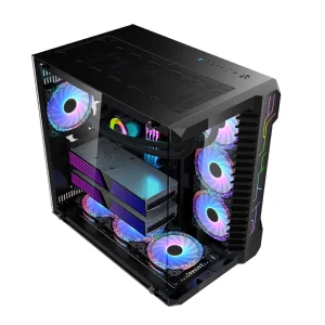 Good Quality ATX M ATX Gaming PC Cases&Tower Computer Case PC Cabinet for Gamer With Tempered Glass