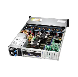 Gooxi 2U 12 Bay Rackmount Server Chassis with 670mm Depth Steel Construction Hotswap Fans in Stock